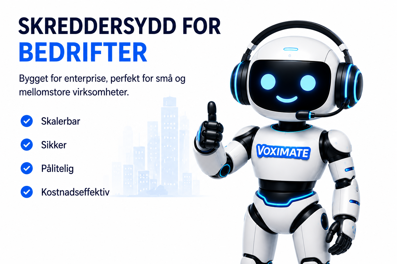 Skreddersydd for bedrifter